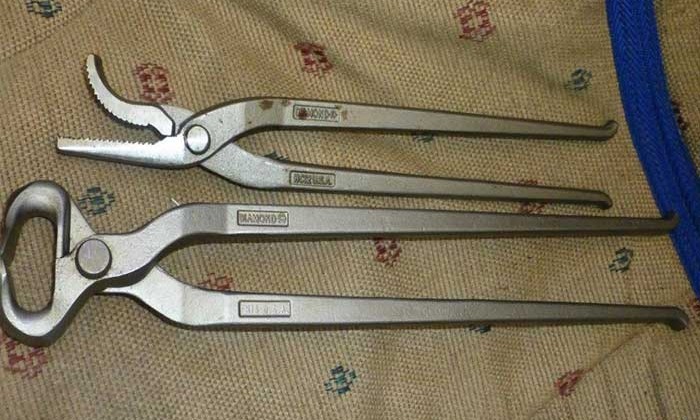 Diamond nippers and clinchers